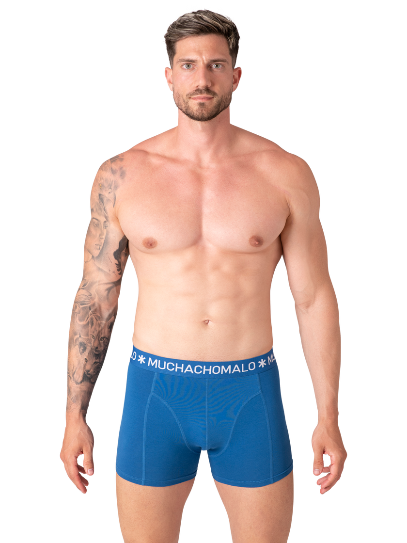 Men 10-pack boxer shorts Solid