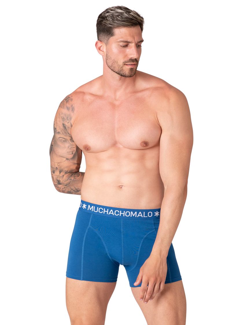 Men 10-pack boxer shorts Solid