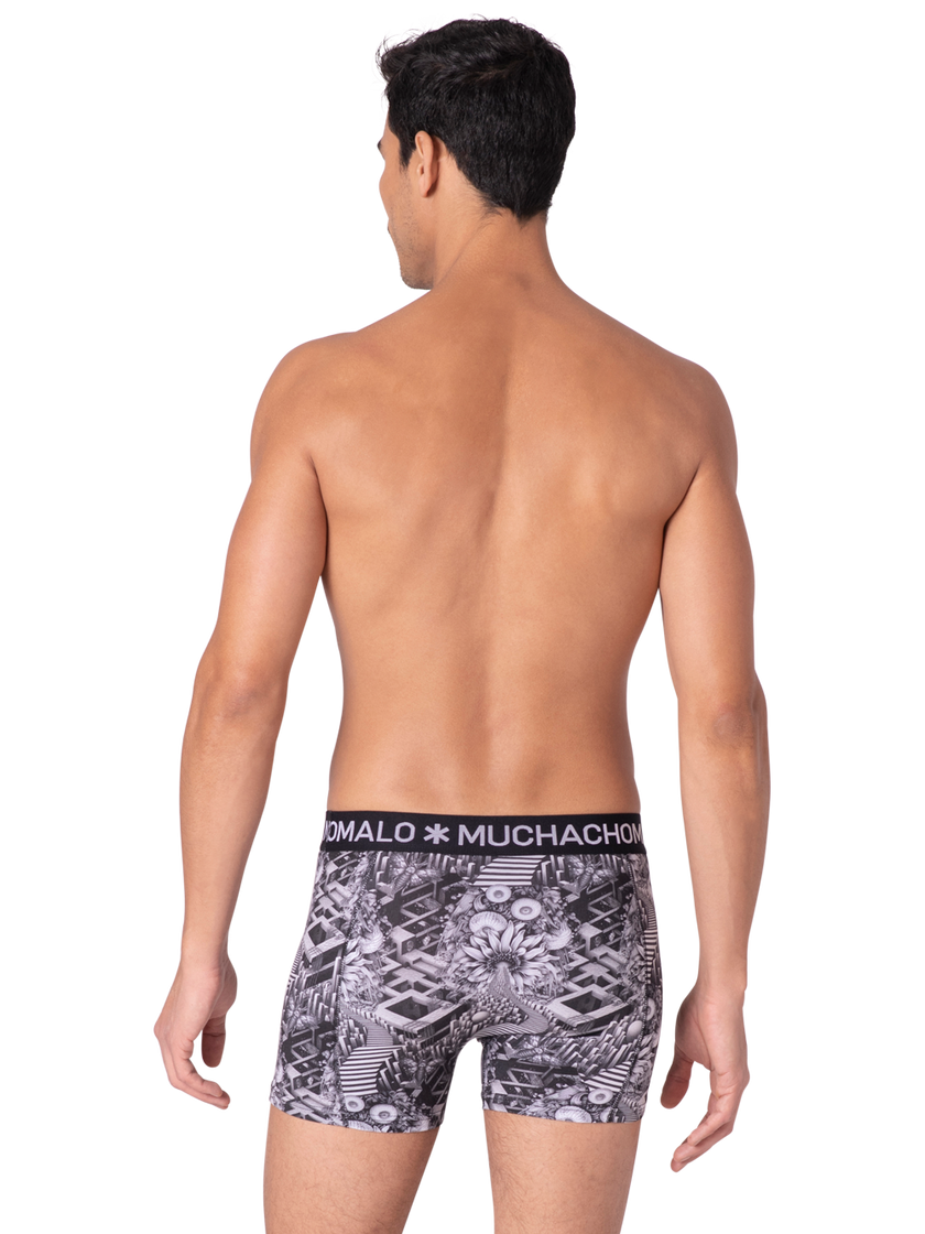 Heren 12-pack Boxershorts Print/Effen