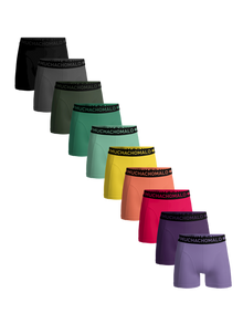 Black/Grey/Green/Green/Green/Green/Yellow/Orange/Pink/Purple/Purple