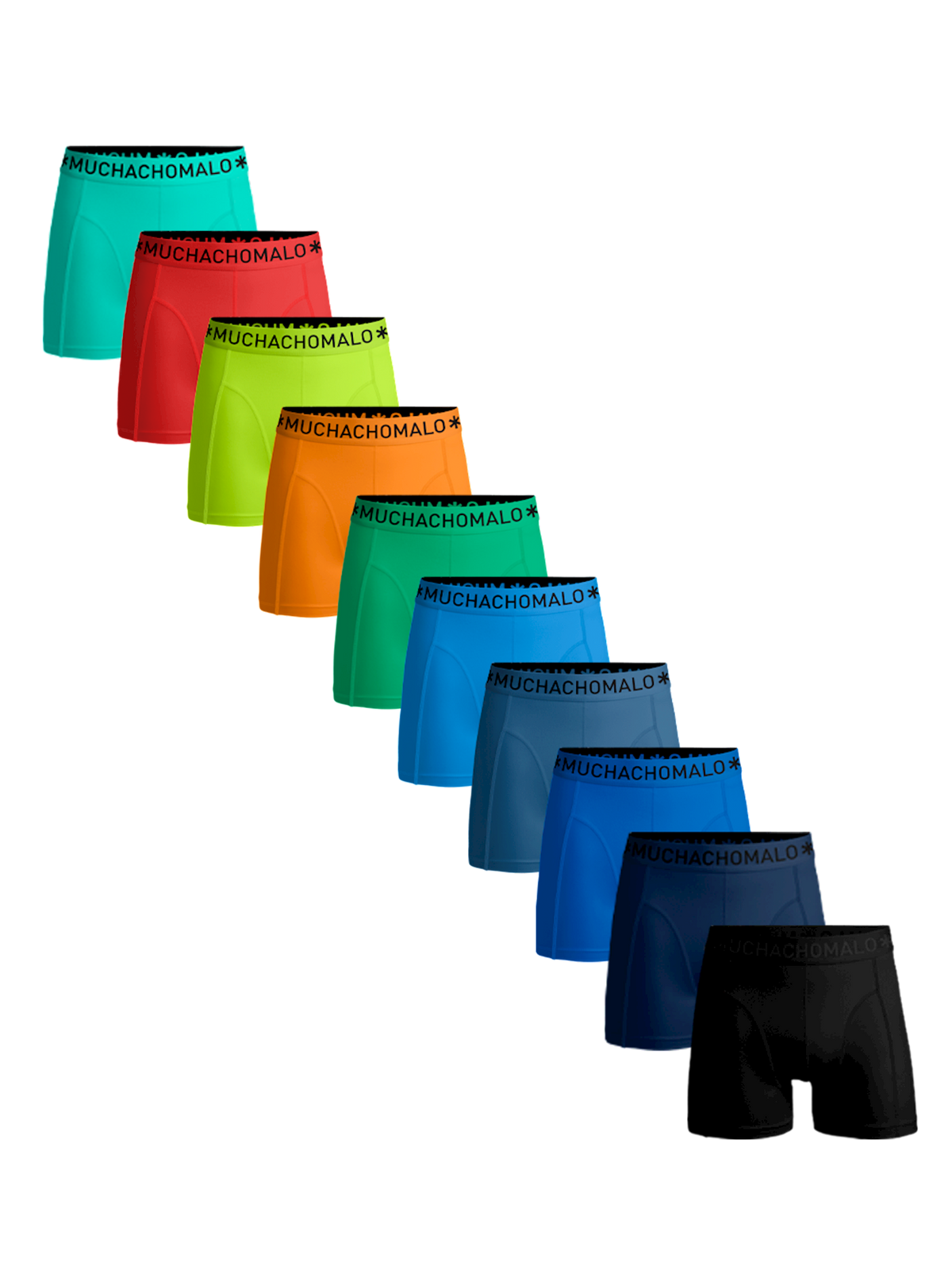 Black/Blue/Blue/Blue/Blue/Green/Orange/Yellow/Pink/Blue