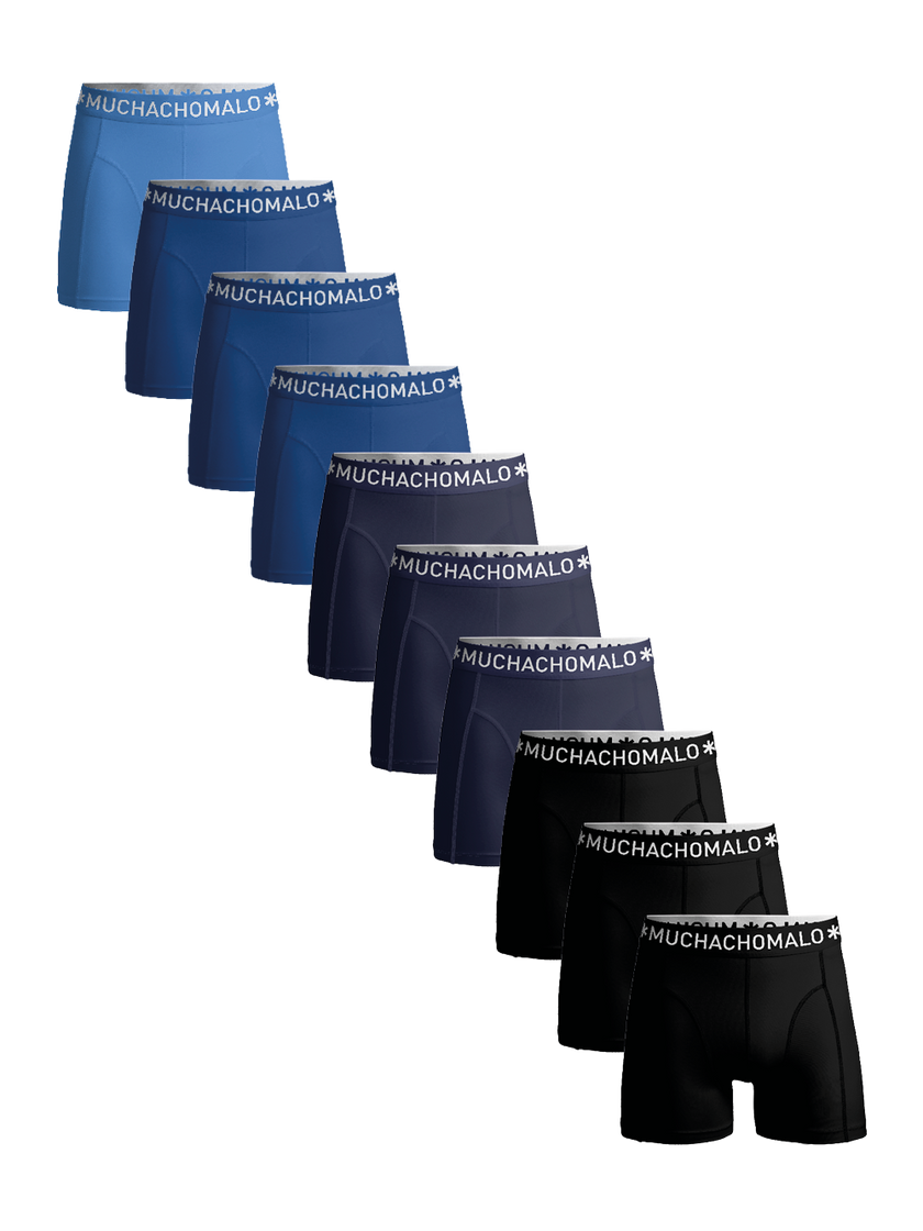 Men 10-pack boxer shorts Solid